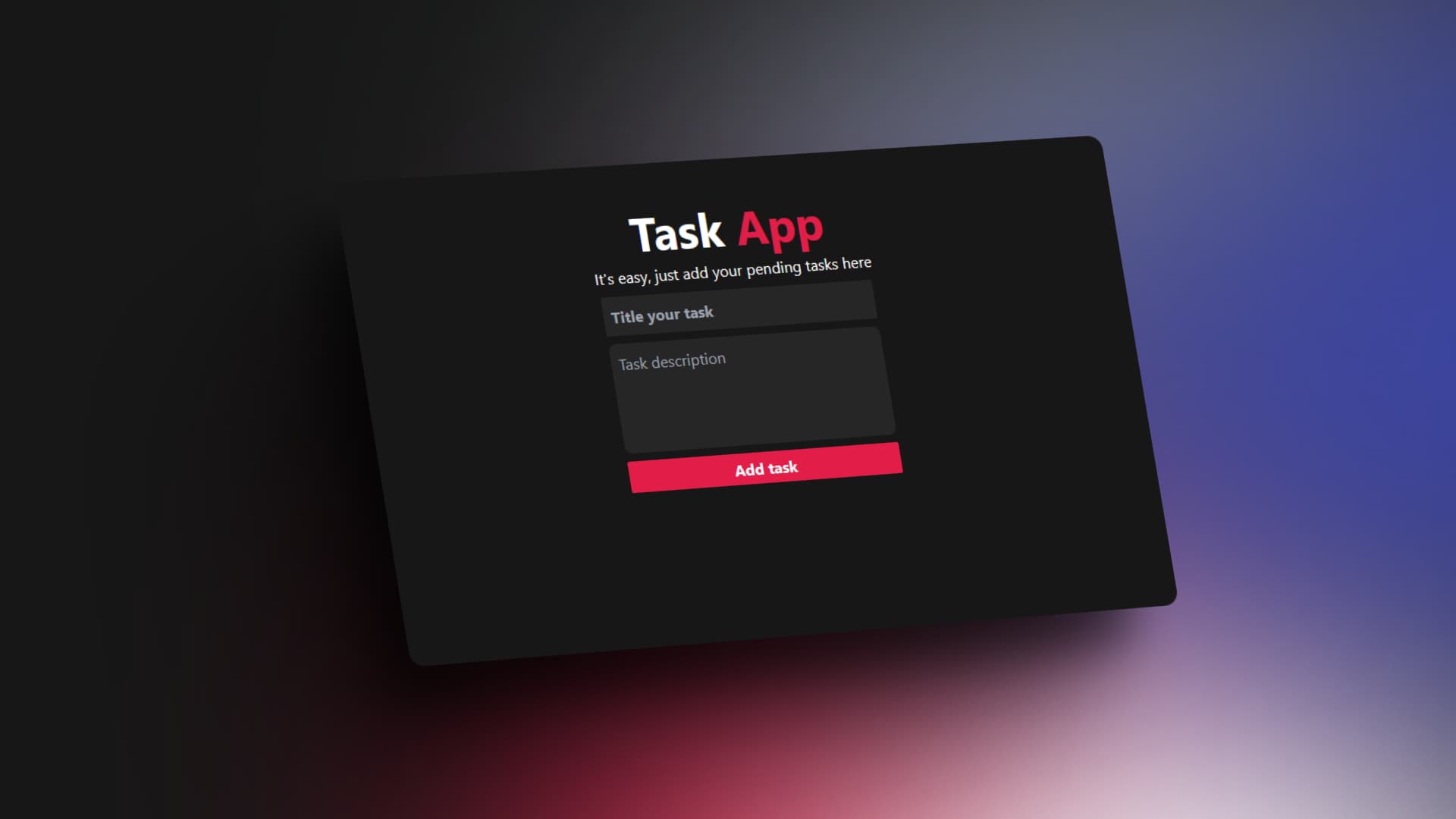 Imagen 4 TaskApp