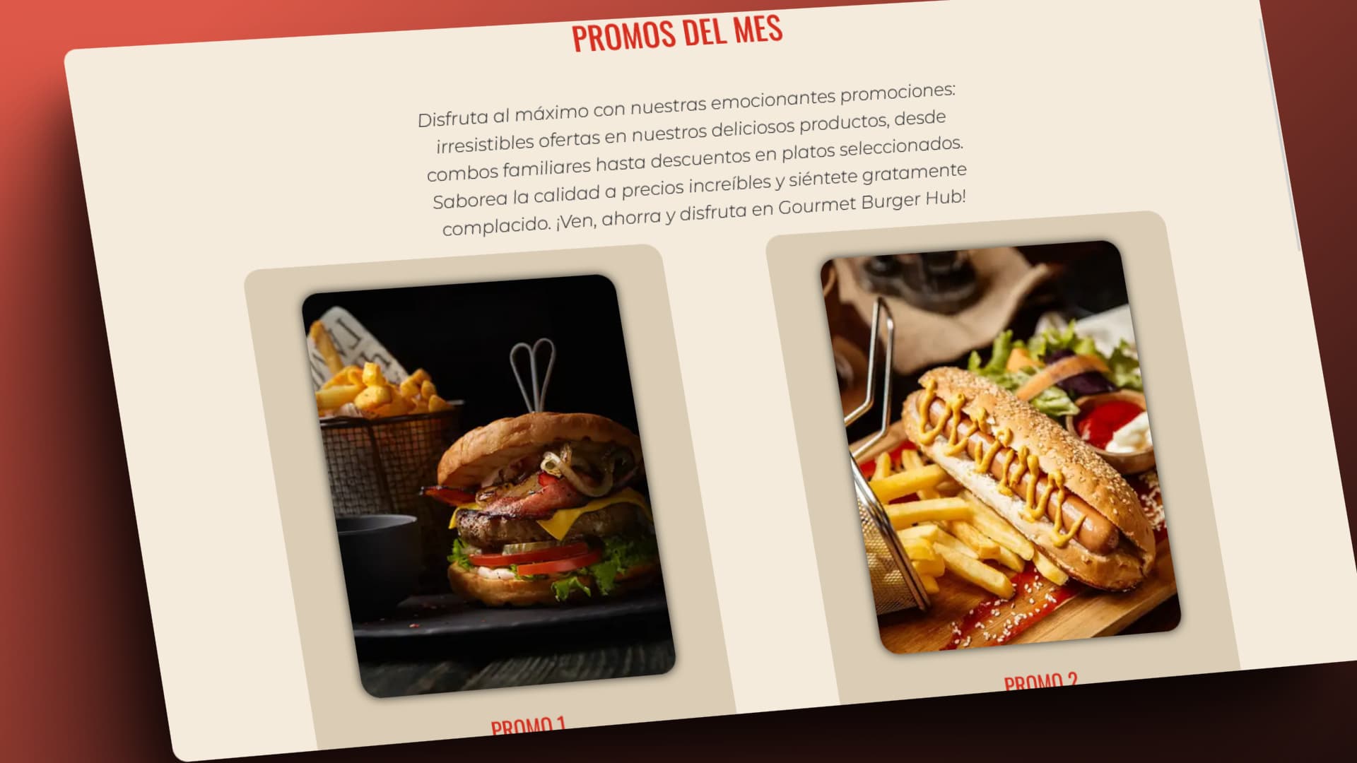 Imagen 3 Gourmet Burger Hub